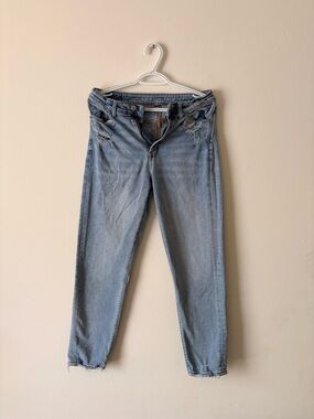 American Eagle Outfitters Light Blue Distressed Jeans